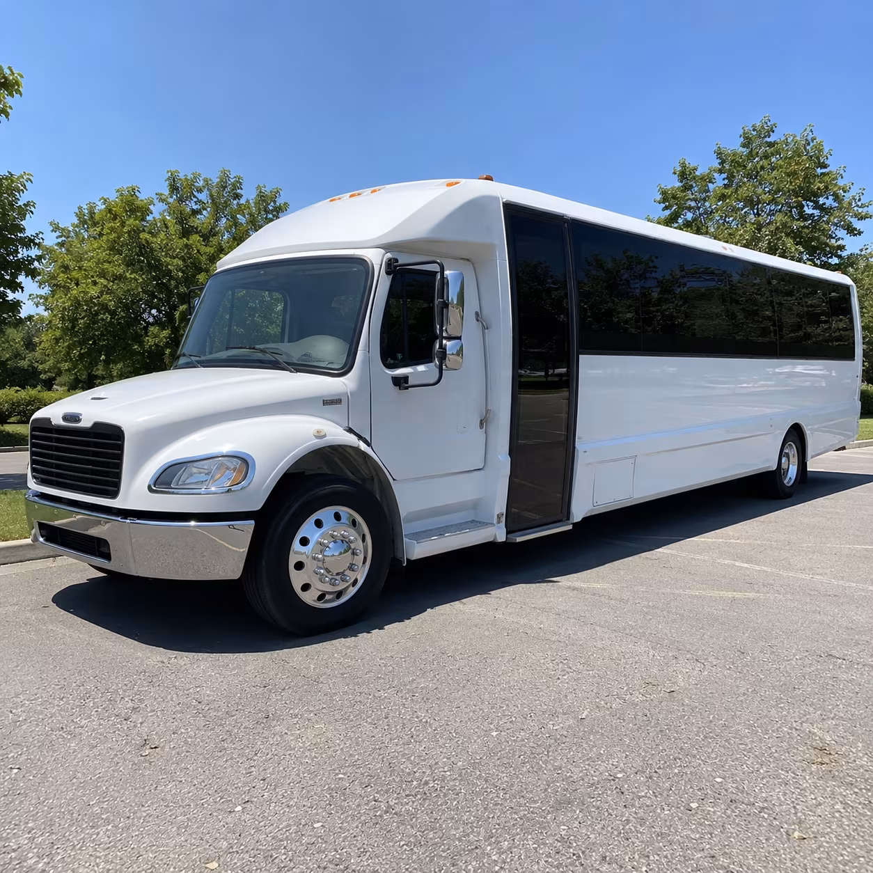 airport shuttle buses for wedding guests arriving at oak or sfo