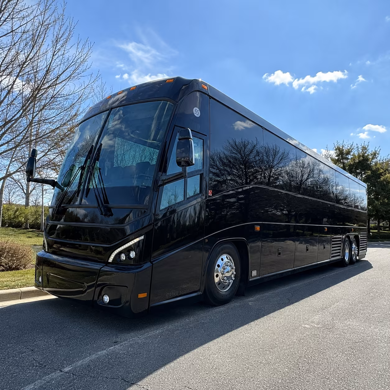 antioch bring your team and fan group to the game in one charter bus