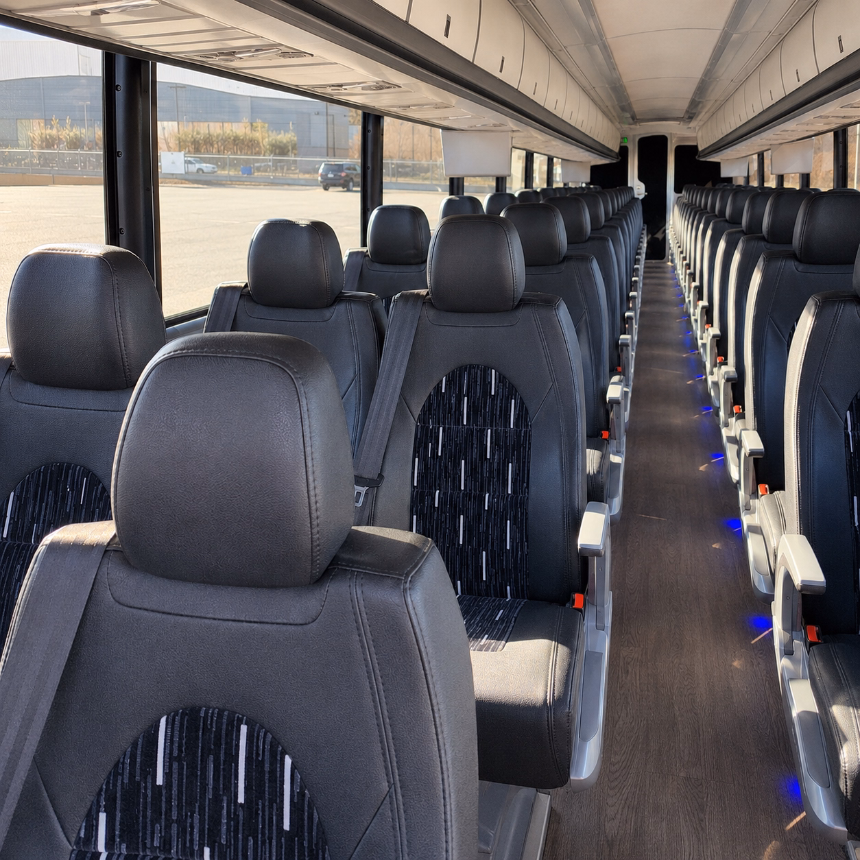 berkeley wedding transportation onboard seating
