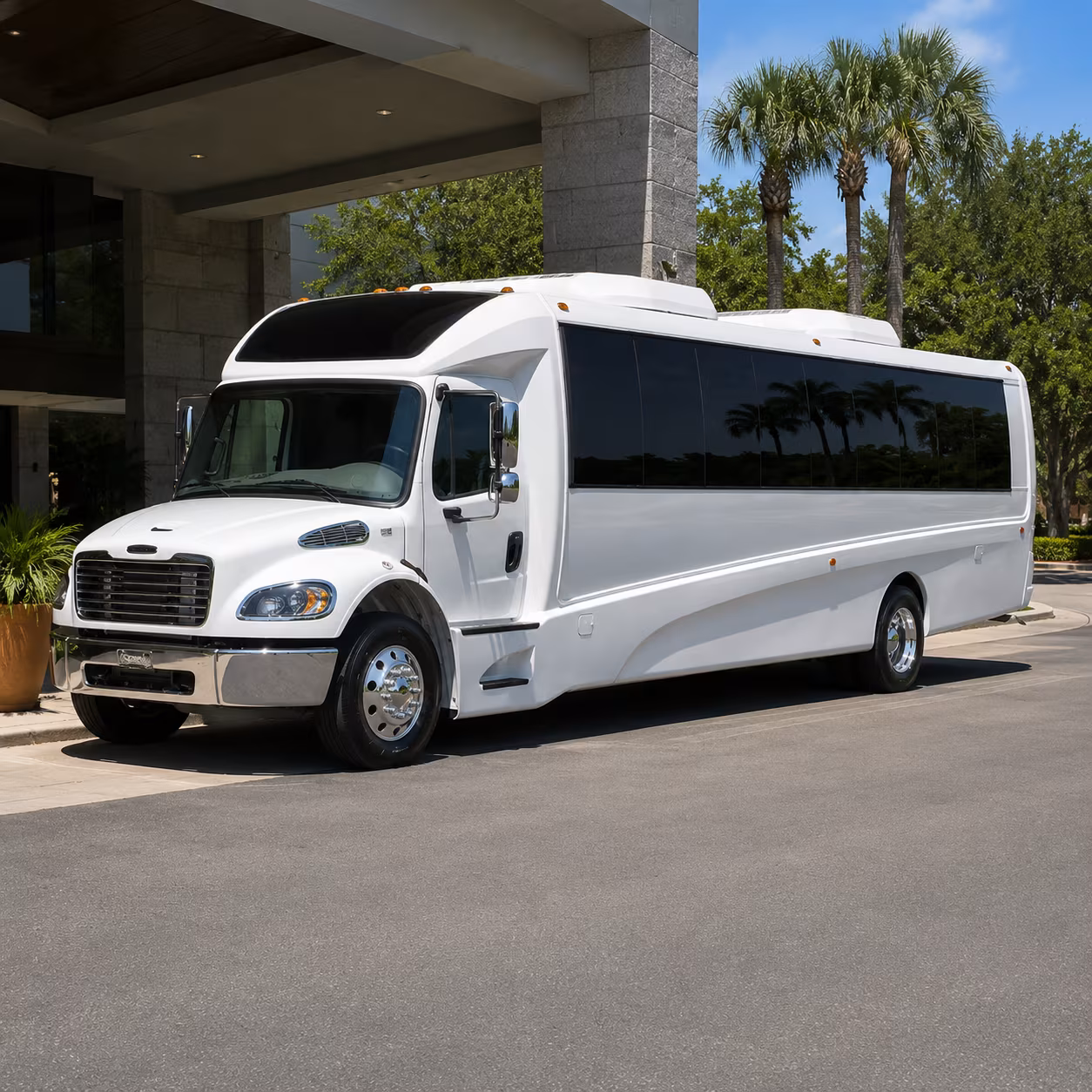 charter buses to the greek theatre that skip the gayley road scramble