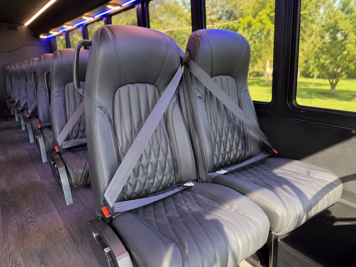 fairfield sporting event shuttle bus rentals in fairfield