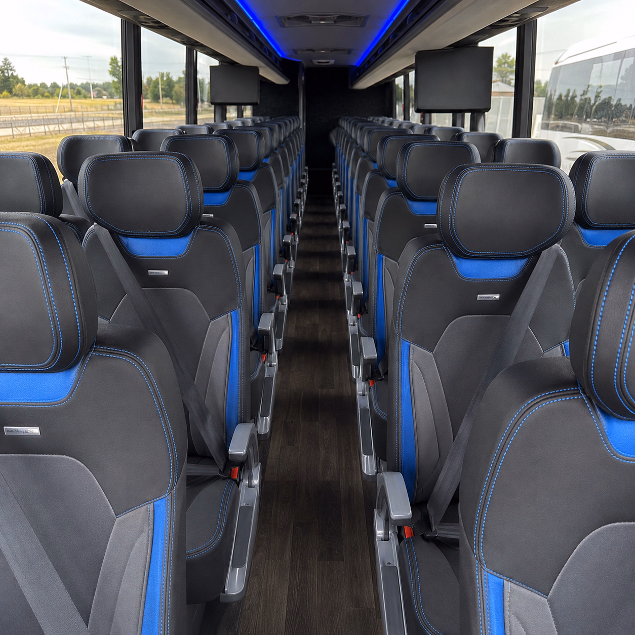 vallejo comfortable charter bus rentals for vallejo weddings