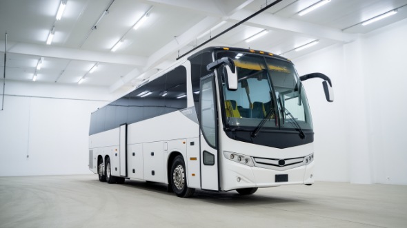 50 passenger charter bus redwood city