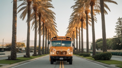 silicon valley tour with a bus